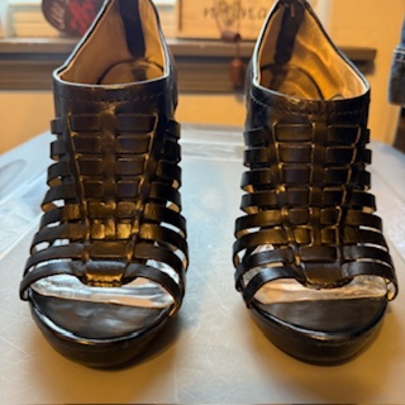 Michael Kors cages leather heels - Picture 4 of 11